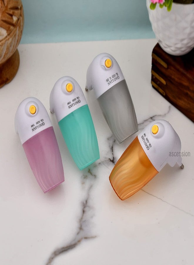 ascension Plastic Candle Shape Night Light Lamp for Baby Nursing Kids Favourite Birthday Party Return Gifts, Multicolour Baby Lights(Pack of 1) - Image 1