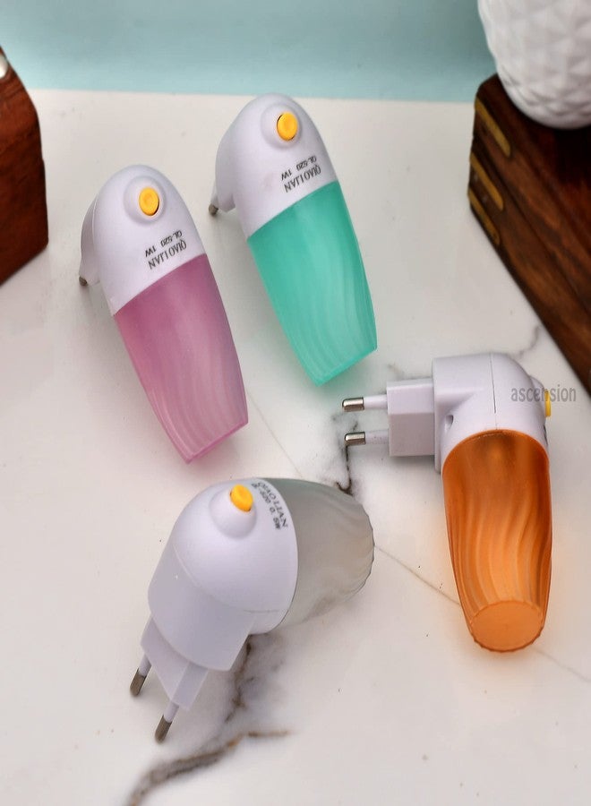 ascension Plastic Candle Shape Night Light Lamp for Baby Nursing Kids Favourite Birthday Party Return Gifts, Multicolour Baby Lights(Pack of 1) - Image 3