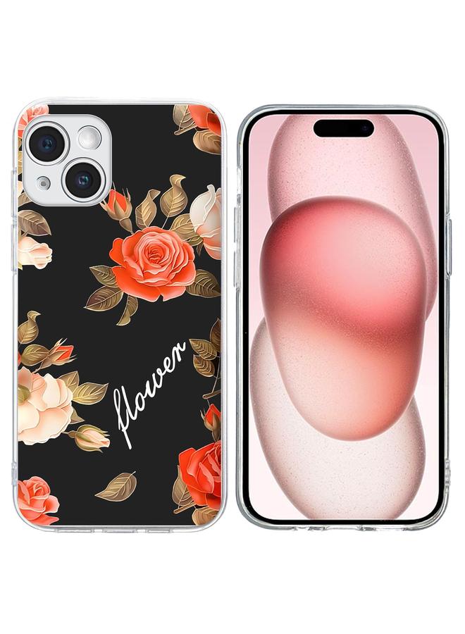 S-TOP Case For iPhone 15 Colorful Painting Pattern TPU Phone Case - Image 1