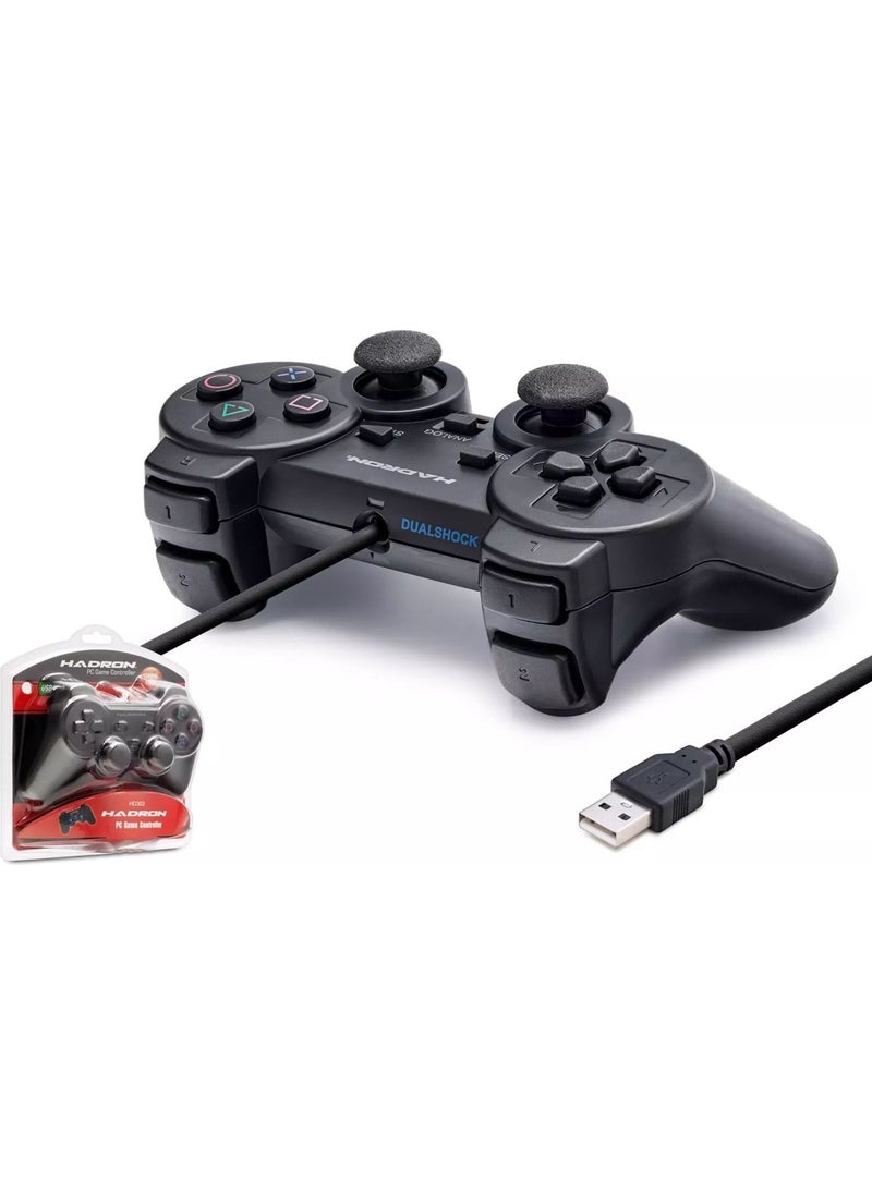 Hadron HD302 Gaming Handle Pc Vibrating USB 2.0 170 cm Cable 
