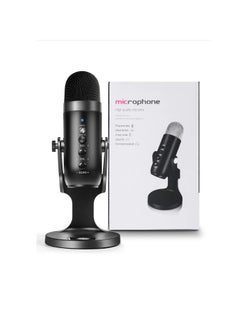USB Microphone Professional Condenser Mic For PC Computer Laptop Recording Studio Singing Game Streaming Mikrofon Live Broadcast