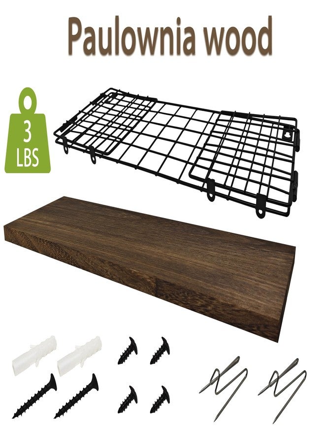 SoaShower Floating Cubicle Shelf with Hooks, Paulownia Wood Desktop Organizer for Office Cubicle Decor, Desk Shelf for Top of Desk & Cute Cubicle Accessories for Work - Image 5