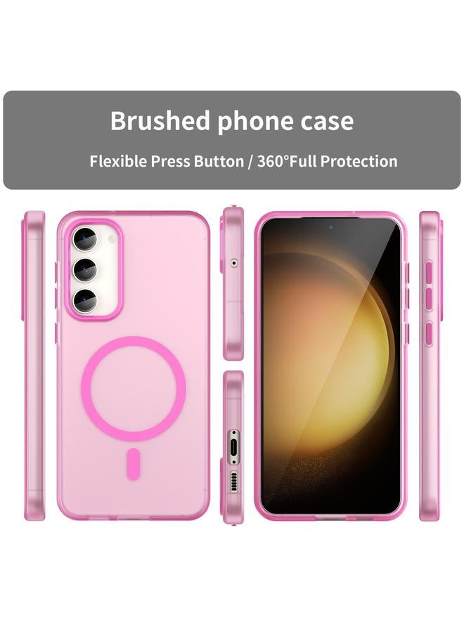 اس-توب جراب لهاتف Samsung Galaxy S23+ 5G MagSafe Frosted شفاف TPU + PC جراب هاتف بتغطية كاملة - Image 2