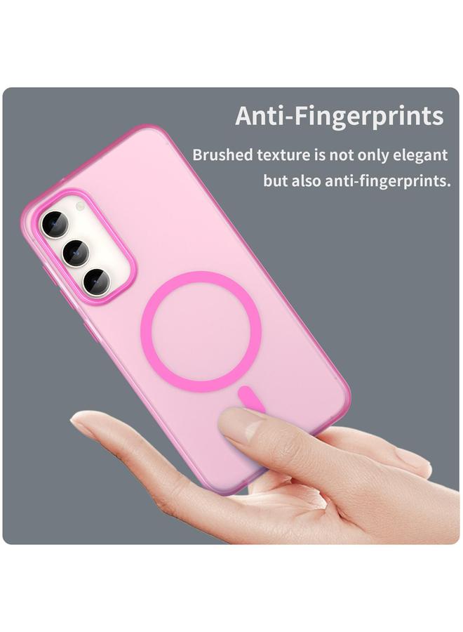 اس-توب جراب لهاتف Samsung Galaxy S23+ 5G MagSafe Frosted شفاف TPU + PC جراب هاتف بتغطية كاملة - Image 4