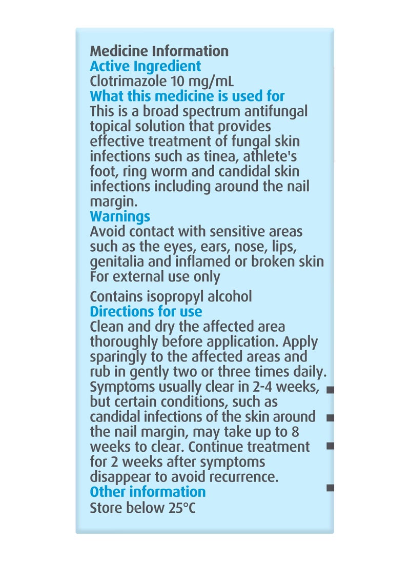 Canesten Antifungal Topical Solution 20Ml - Image 3