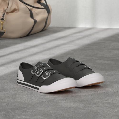 Rocket Dog Women's Jolissa Fashion Sneaker, Black, 7.5 M US - Image 2