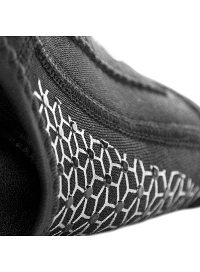 سنابول واقي كاحل جل سنابول باتل فورجد سترايكنج لرياضة الملاكمة التايلاندية MMA - أسود/أبيض - Image 5