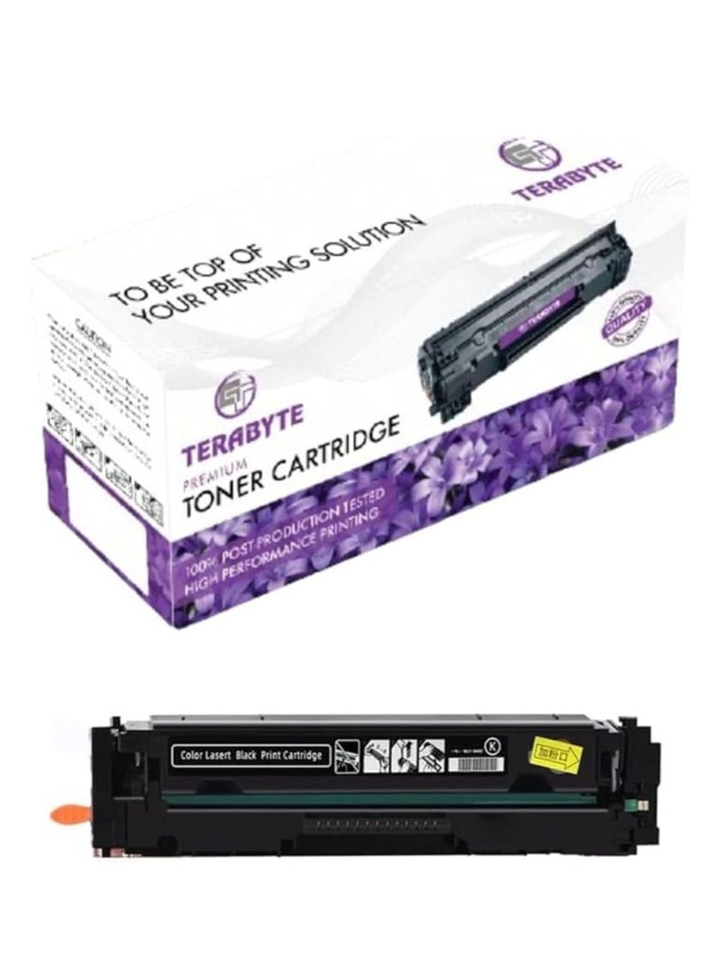 Terabyte 418 Black  Compatible Toner Cartridge for Use in Color ImageCLASS LBP7200Cdn LBP7210Cdn LBP7660Cdn LBP7680Cx MF8350Cdn MF8380Cdw MF8580Cdw MF729Cx (Black) - Image 1