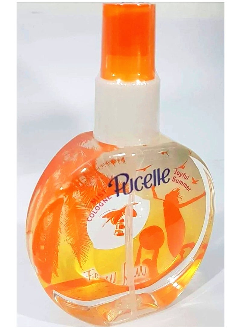Pucelle Cologne body spray with aJoyful summer scent, for women, 150 ml. - Image 2
