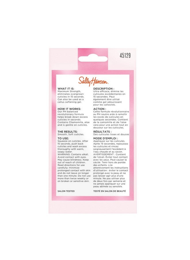 Coty Sally Hansen Instant Cuticle Remover™, Nail Treatment, Fast Drying, Contains Aloe And Chamomile - Image 3