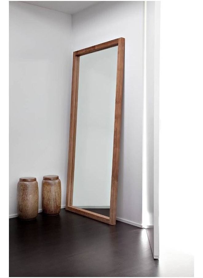 Art Wood floor mirror 