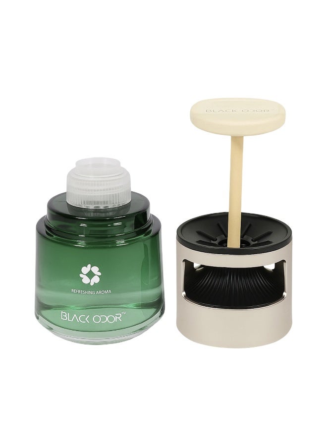 BLACK ODOR BO-40 Air Freshener Dashboard Perfume – Long-Lasting 60 Days Car & Home Fragrance, Leak-Proof Glass Bottle with Adjustable Diffuser Cap, French Essential Oil Aroma for Car, Bedroom, Office, Washroom - Image 2