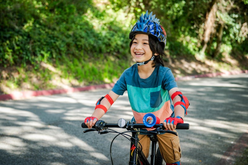 BELL Disney Marvel Spider-Man Mowhawk Web Shatter 3D Child Bike Helmet, Child (5-8 yrs.) - Image 5
