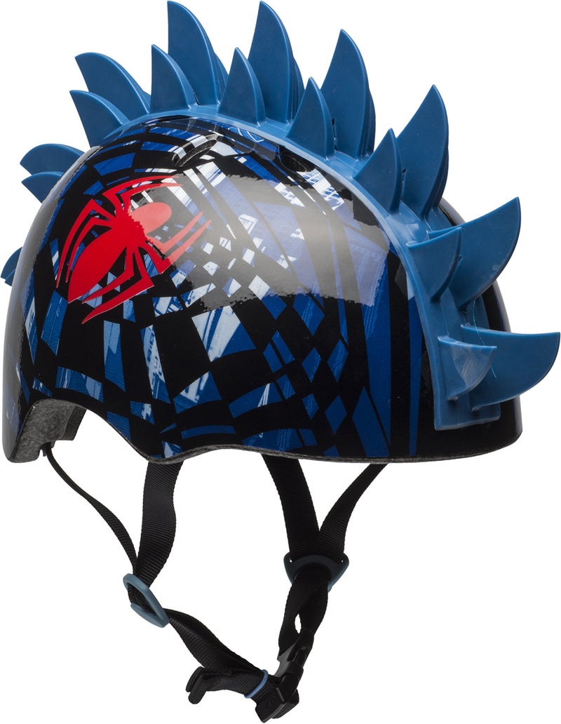 BELL Disney Marvel Spider-Man Mowhawk Web Shatter 3D Child Bike Helmet, Child (5-8 yrs.) - Image 1