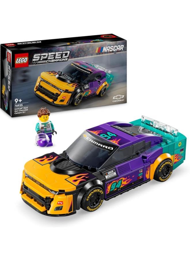 LEGO NASCAR Next Gen Chevrolet Camaro ZL1 Building Toy - 328 Pcs  - Image 1
