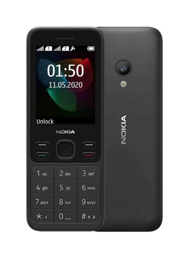 نوكيا هاتف 150 ثنائى الشريحة يدعم تقنية 4G، بلون أسود - Image 1