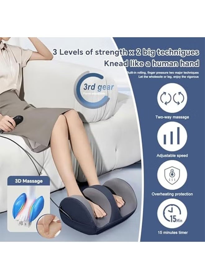 Shiatsu Foot Massager&Foot Massage with Heat Deep Relaxation Relieve Fatigue Foot Spa For Pain Relief And Improving Blood Circulation - Image 5