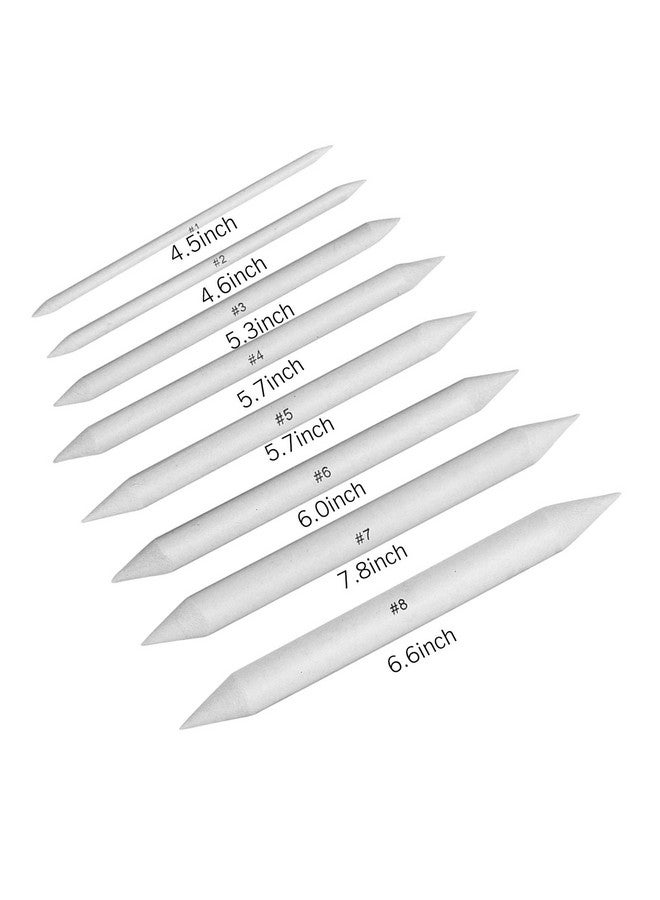 VENCINK 21 Pcs Blending Stumps And Tortillions Set With Sketch Sandpaper Pencil Sharpener Pointer And Pencil Extension Tool Drawing Art Kneaded Eraser For Student Sketch Drawing Set By Vencink - Image 3