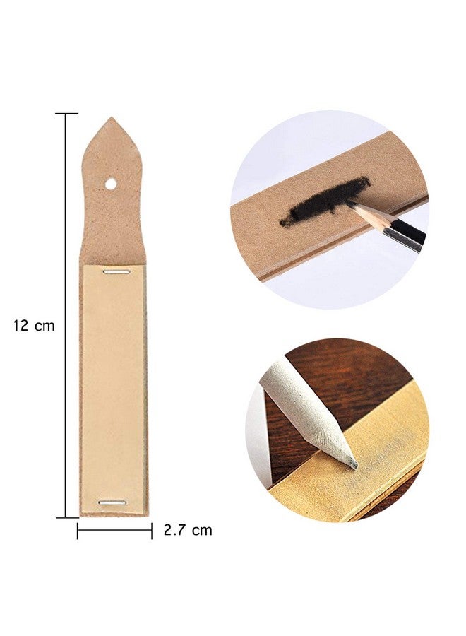 VENCINK 21 Pcs Blending Stumps And Tortillions Set With Sketch Sandpaper Pencil Sharpener Pointer And Pencil Extension Tool Drawing Art Kneaded Eraser For Student Sketch Drawing Set By Vencink - Image 5