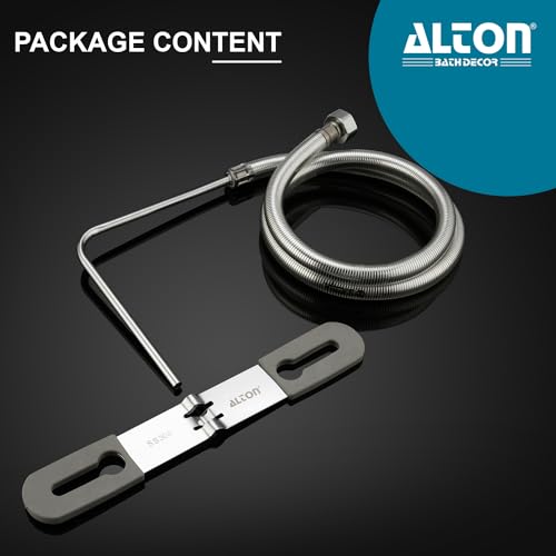 ALTON ALD245, 1 Meter Jet Spray American | Hands-Free Jet Spary for Toilet | Silver - Image 4