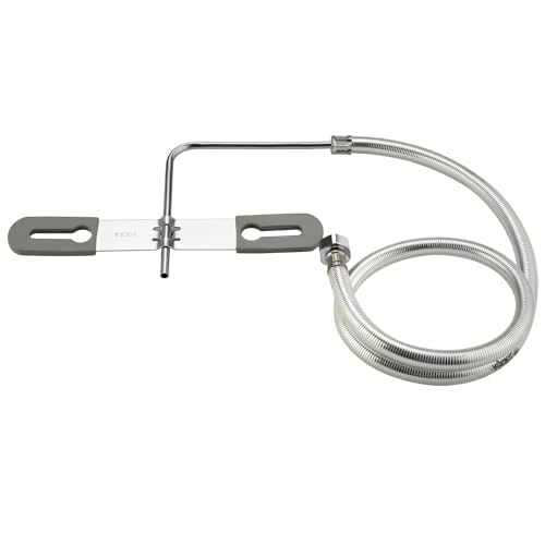 ALTON ALD245, 1 Meter Jet Spray American | Hands-Free Jet Spary for Toilet | Silver - Image 1