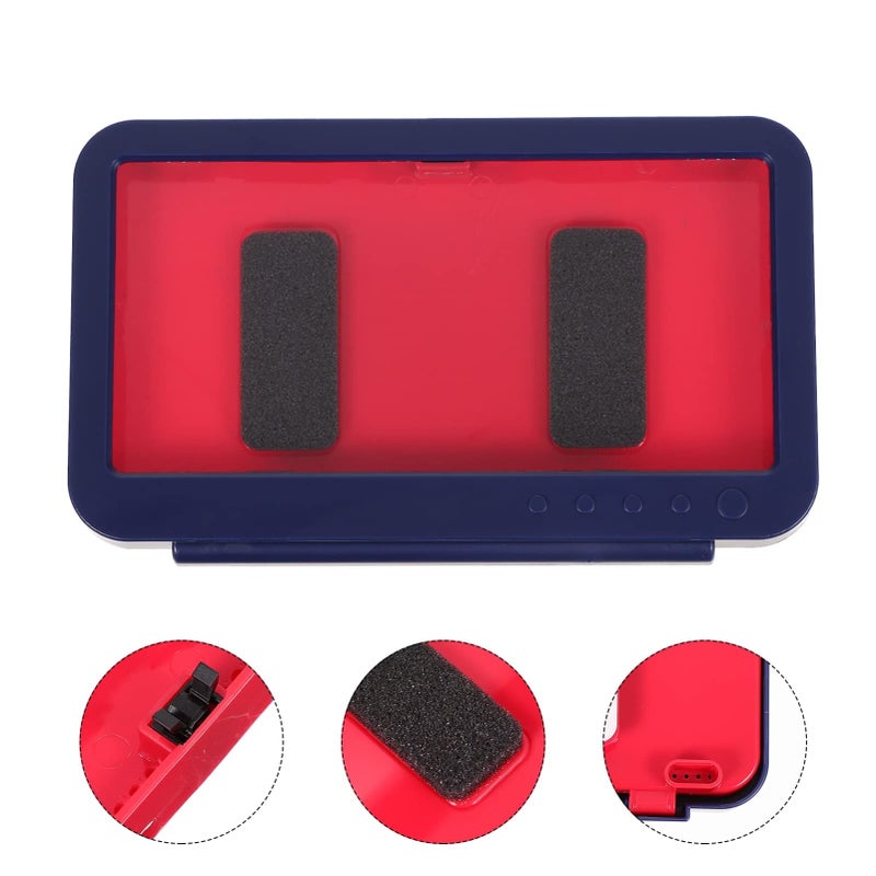 Wall Mounted Shower Phone Holder Durable Pet Material Punch Design Storage Box - Image 3