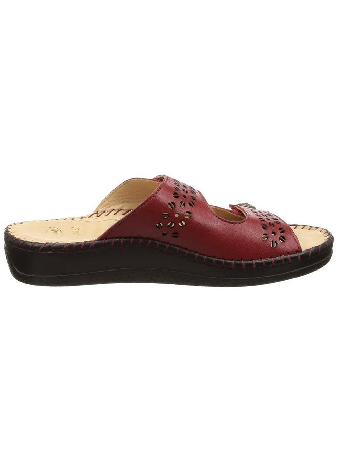 Scholl Women's HARLEEN MULE Slippers (6765909_MAROON_4 UK) - Image 4