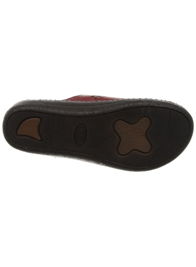 Scholl Women's HARLEEN MULE Slippers (6765909_MAROON_4 UK) - Image 5