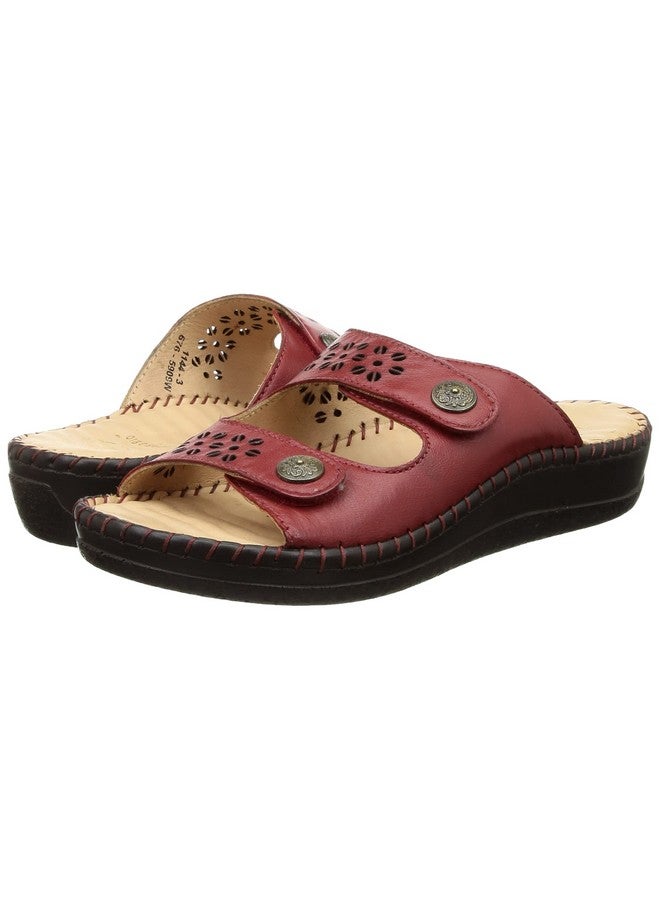 Scholl Women's HARLEEN MULE Slippers (6765909_MAROON_4 UK) - Image 2