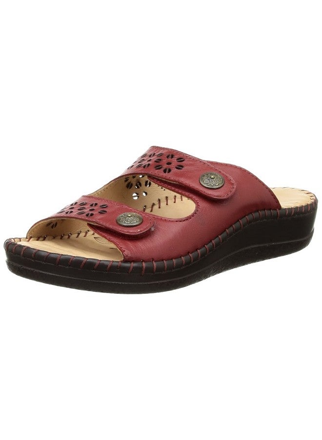 Scholl Women's HARLEEN MULE Slippers (6765909_MAROON_4 UK) - Image 1