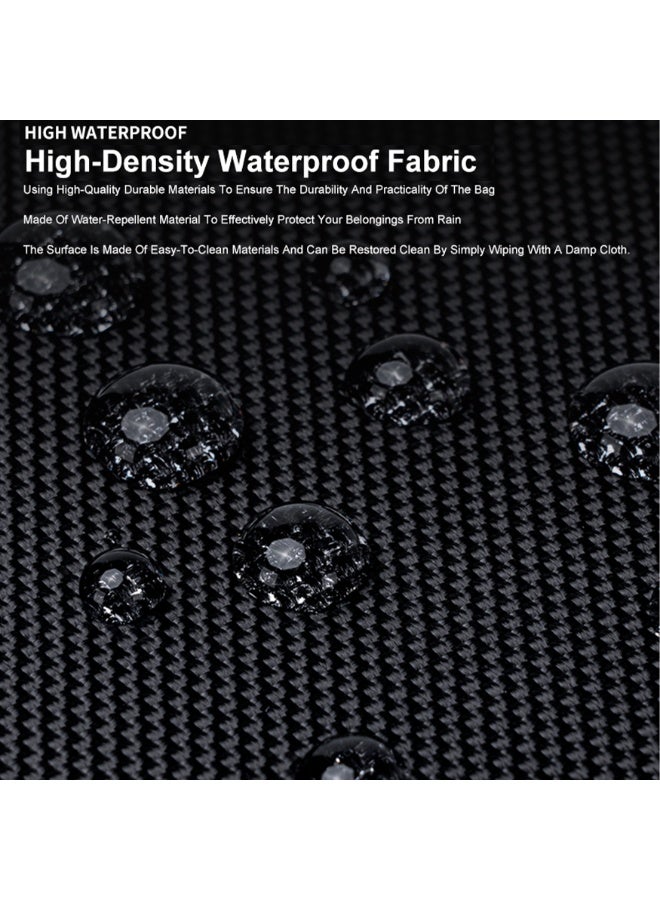 ARCTIC HUNTER 16 Inch Slim Laptop Backpack Water Resistant Anti-Theft Daypack for Business Casual Travel for Men Women, B00681, Black - Image 5
