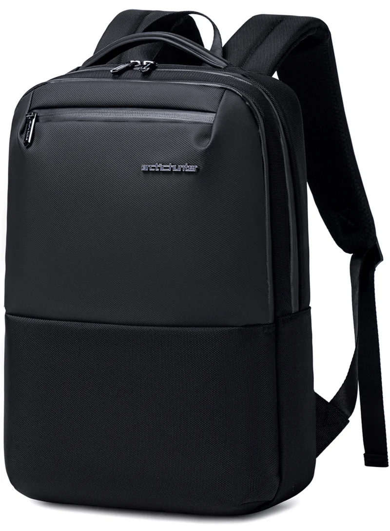ARCTIC HUNTER 16 Inch Slim Laptop Backpack Water Resistant Anti-Theft Daypack for Business Casual Travel for Men Women, B00681, Black