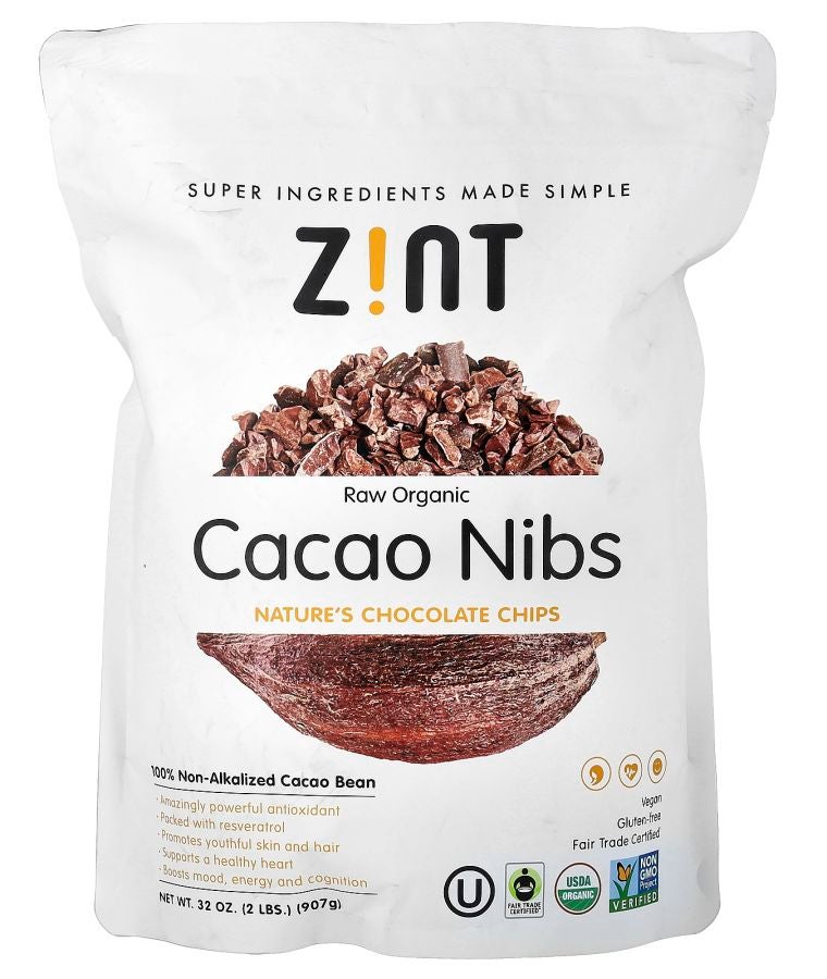 Raw Organic Cacao Nibs 32 oz (907 g)