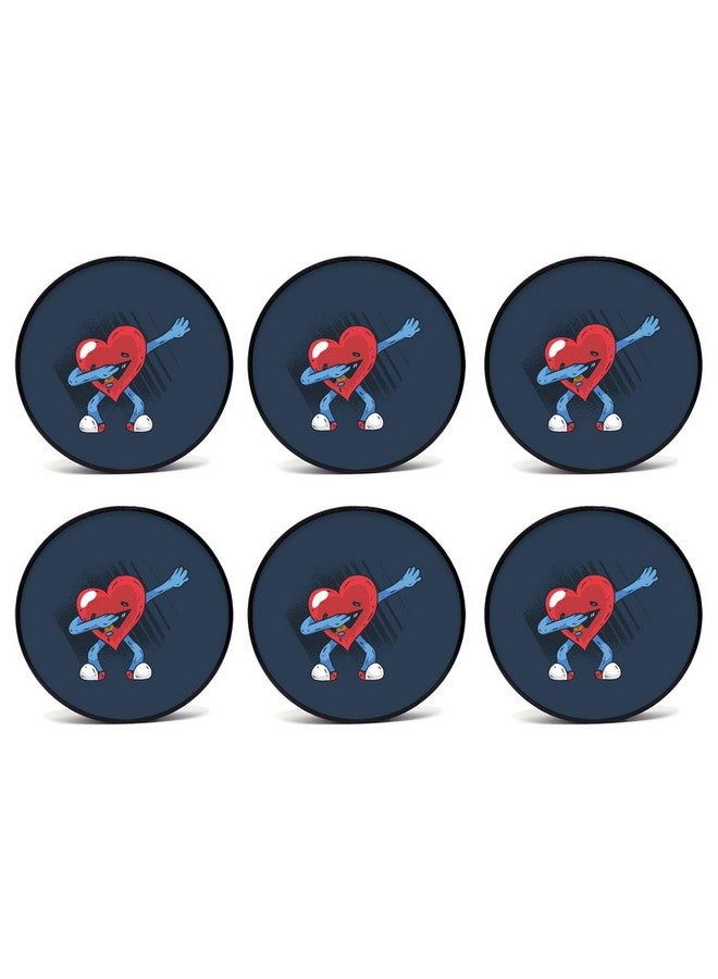 Tinywalk Anime Coaster for Office Wooden Printed Coaster (4X4) inch Set of 6 Pieces - Image 1
