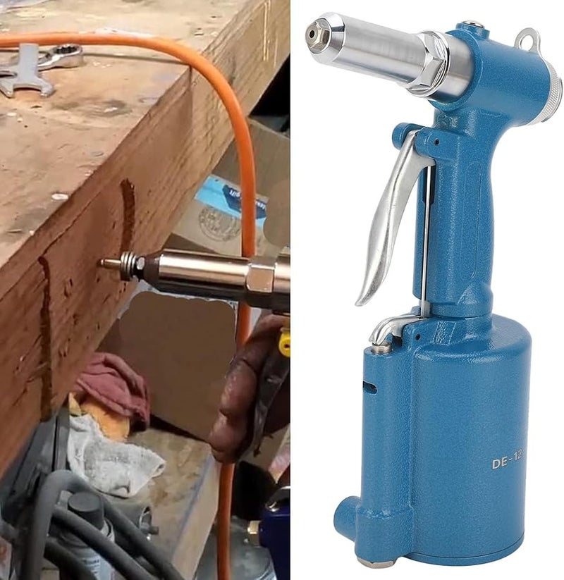 مجموعة أدوات مسدس برشام هوائي هيدروليكي مع 5 ماندريل مقاس 32 بوصة، 3 ماندريل مقاس 16 بوصة، 1 ماندريل مقاس 8 بوصة، 3 ماندريل مقاس 32 بوصة - Image 5