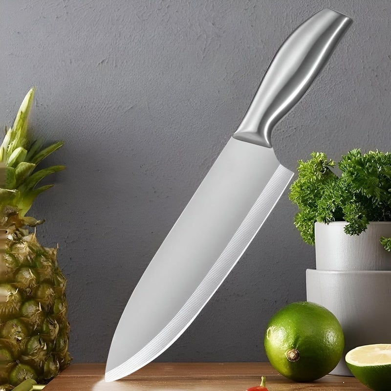 Professional Kitchen Knife, Premium Stainless Steel Blade, Ergonomic Handle Design for Precise Food Preparation, Large Size - Image 5
