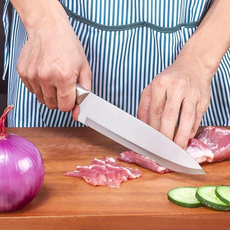 Professional Kitchen Knife, Premium Stainless Steel Blade, Ergonomic Handle Design for Precise Food Preparation, Large Size - Image 2