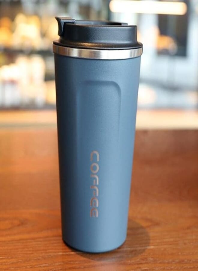 HOOR Stainless Steel Thermal Mug, 510 ml - Light Blue