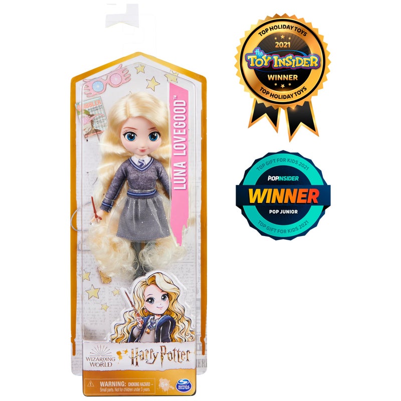 Wizarding World Harry Potter, 8-inch Luna Lovegood Doll, Kids Toys for Ages 5 and up - Image 2