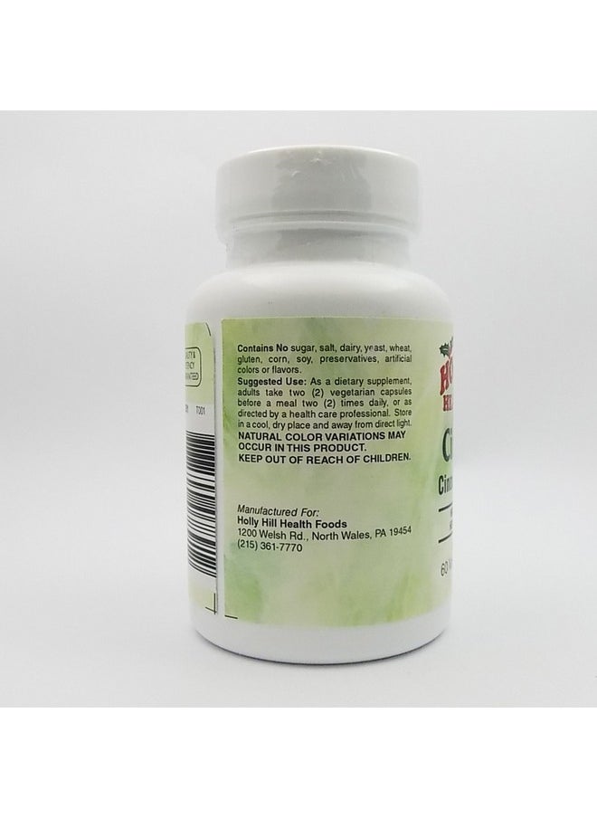 Holly Hill Health Foods - Cinnamon Cinnulin Pf 250 Mg 60 Vegetarian Capsules - Image 1