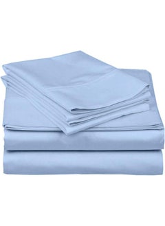 Cottingon 22 INCH DEEP Pocket Sheet Set King Blue