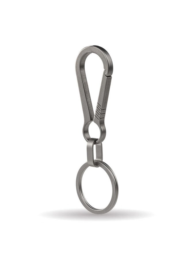 DiGallen Digalun Titanium Alloy Car Keychain Pendant, Men's Key Ring, Personalized Creative Waist-hanging, Simple Customization - Image 2
