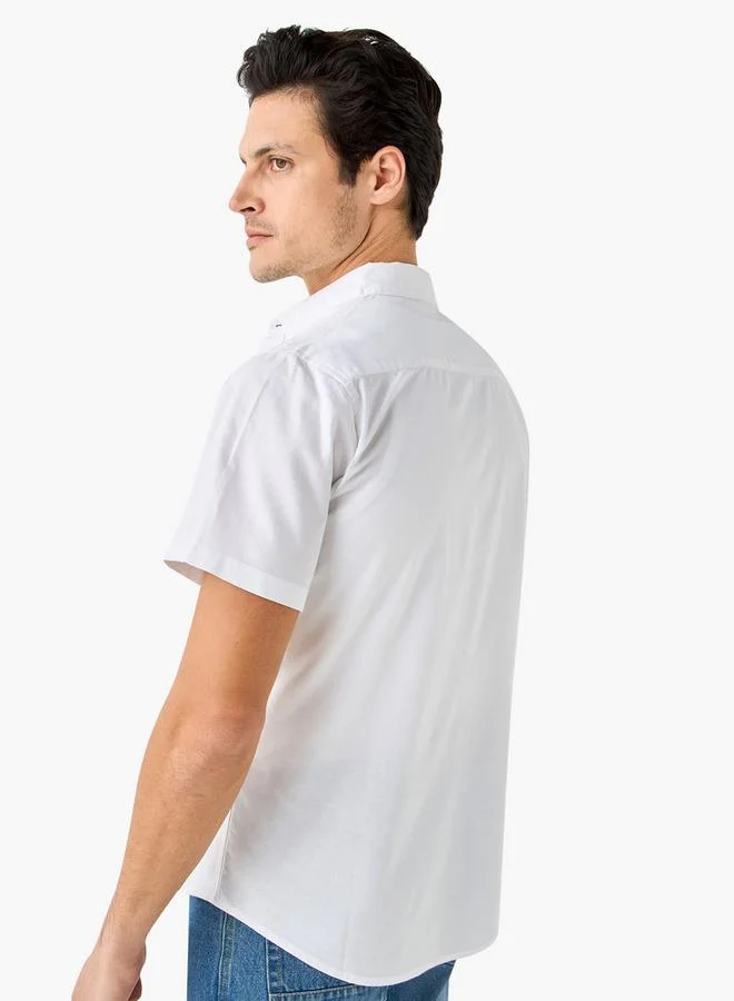 Splash FAV Regular Fit Shirt with Short Sleeves
