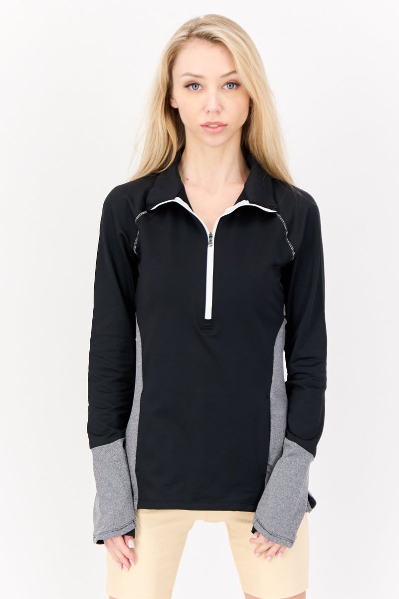 UNDER ARMOUR Women Sportswear Fit Long Sleeves Training Jacket, Black - Image 1