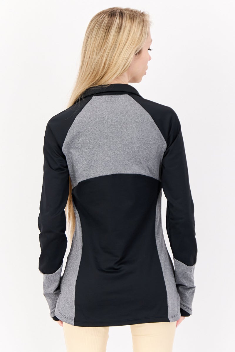 UNDER ARMOUR Women Sportswear Fit Long Sleeves Training Jacket, Black - Image 3