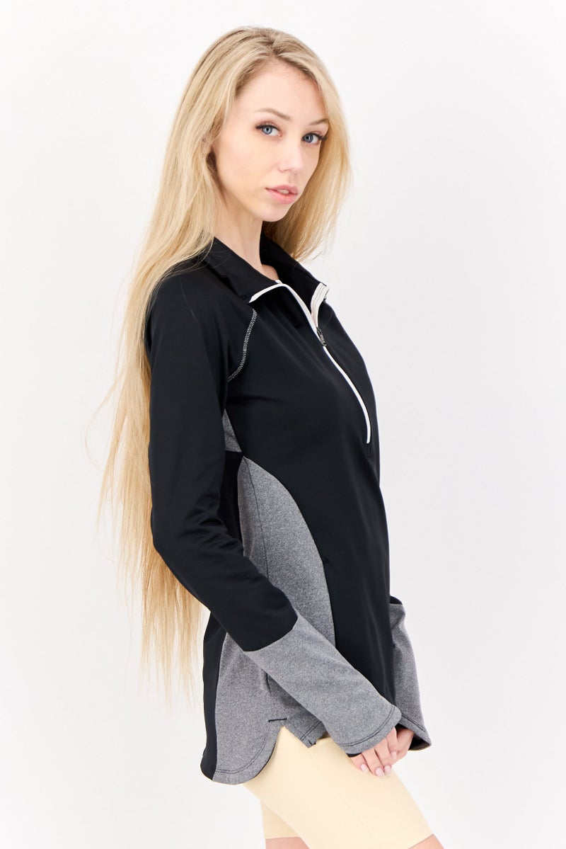 UNDER ARMOUR Women Sportswear Fit Long Sleeves Training Jacket, Black - Image 4