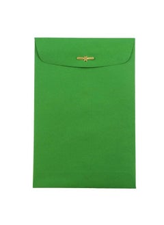 Envelopes.com Luxpaper 6 X 9 Open End Envelopes | Clasp | Holiday Green | 80Lb. Text | 100 Qty  - Image 2