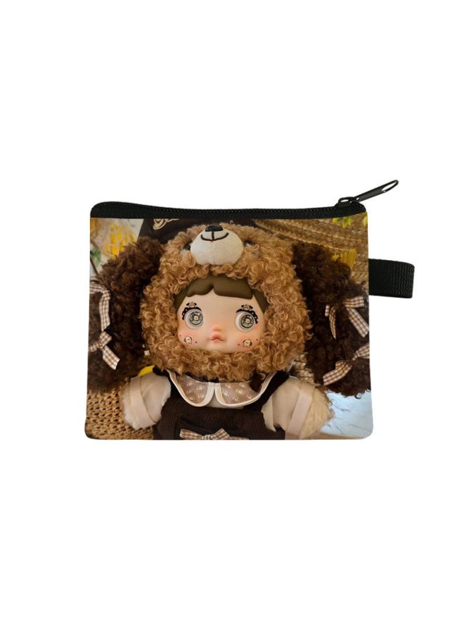 Three-year-old Children's Coin Purse, Short Portable Storage Key Card Holder, Cute Mini Wallet Hot