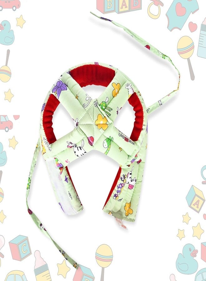 DAGDIYA Baby Head Protector & Cushion Toddler Backpack - Baby Safety Products for Toddler Walker | Back Protection for Crawling & Walking Combo Pack (Green & Yellow) - Image 5