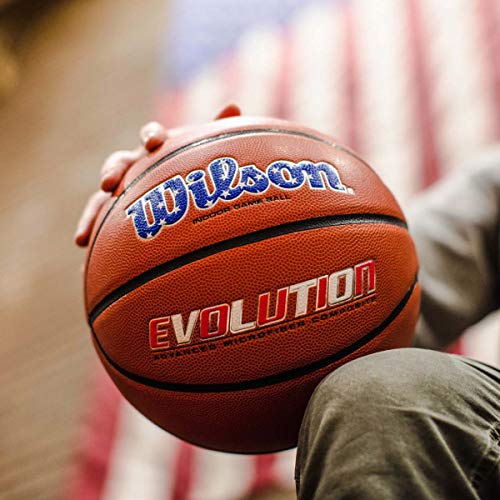 WILSON Evolution Indoor Game Basketball - USA, Size 7 - 29.5" - Image 5